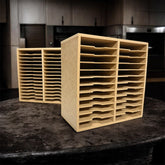 Card Stock Storage 6" x 6" 24 shelve unit