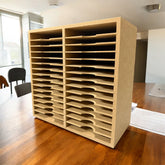 Card Stock Storage 6" x 6" 30 shelve unit