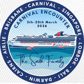 Cruise Door Magnet For Singapore to Brisbane