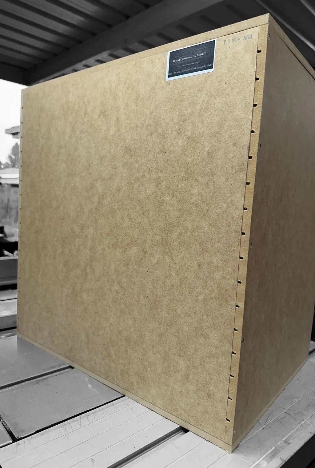 A3 17 Shelve unit Paper Storage Box - Wood Creations By Mark P