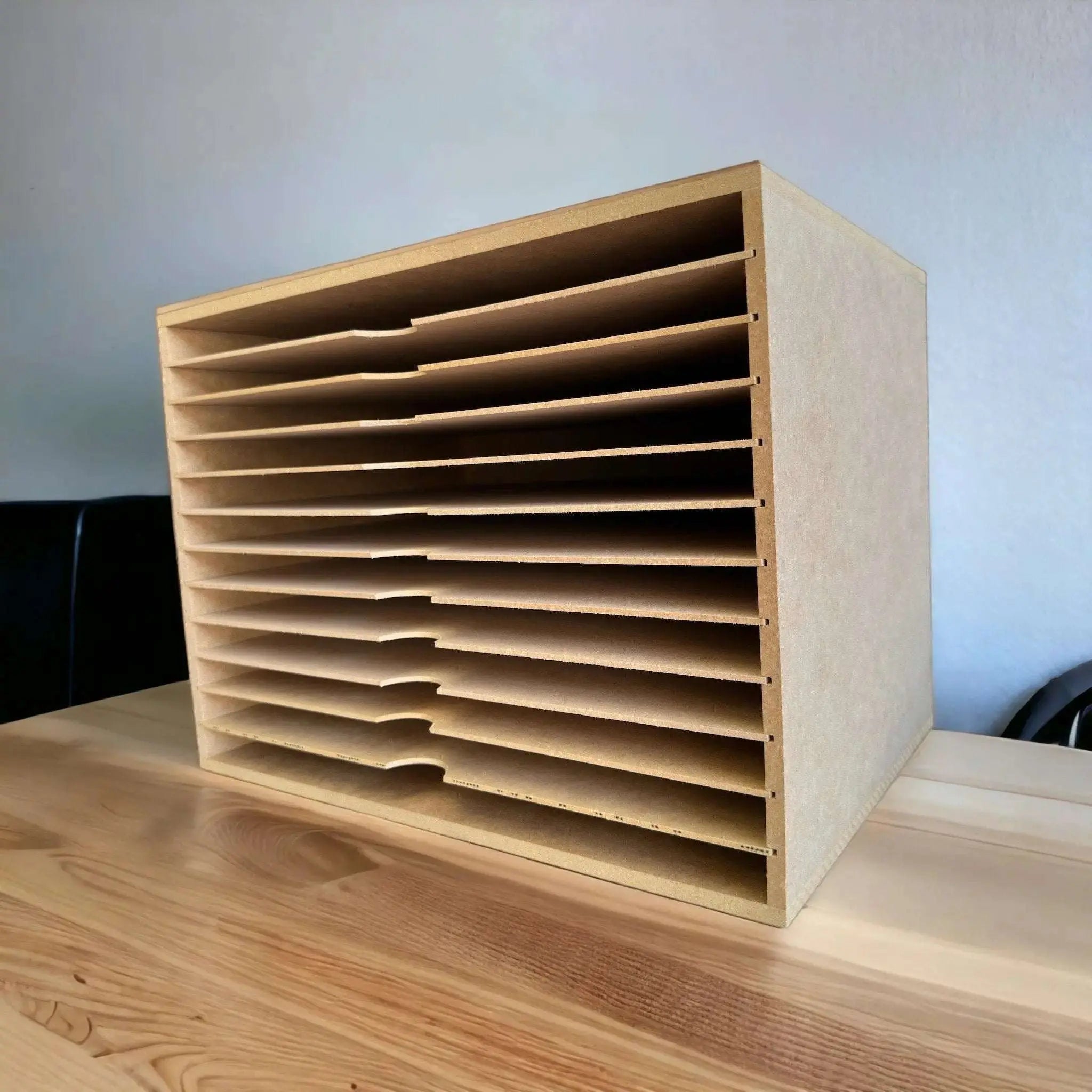 A3 Paper Storage Box 12 Shelve Unit. - Wood Creations By Mark P