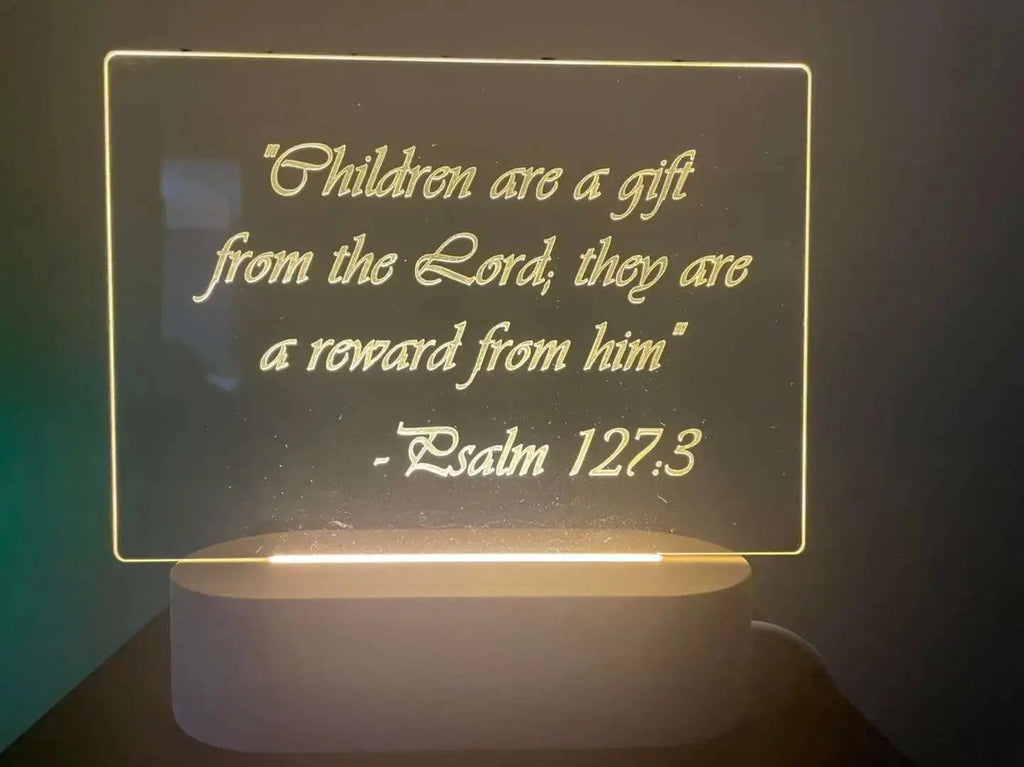 Night Lights - Name Wood Creations By Mark P