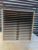 A3 17 Shelve unit Paper Storage Box - Wood Creations By Mark P