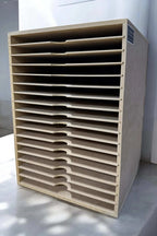Card Stock Paper Storage box for 12" x 12" 17 Shelves - Wood Creations By Mark P