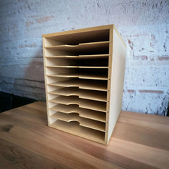 Card Stock Paper Storage Box for A4 10 Shelve.