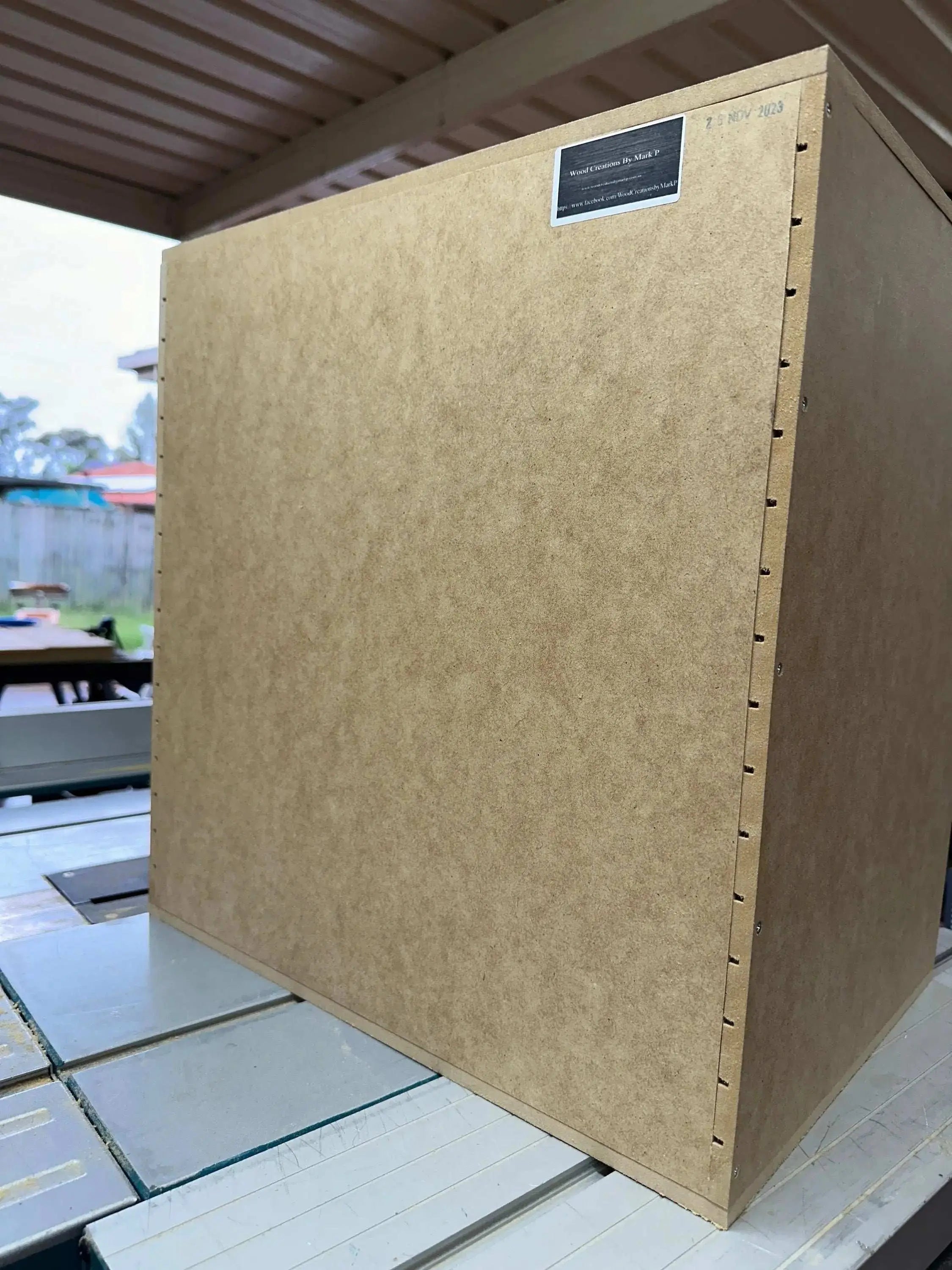 A3 17 Shelve unit Paper Storage Box - Wood Creations By Mark P