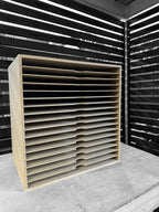 A3 17 Shelve unit Paper Storage Box - Wood Creations By Mark P