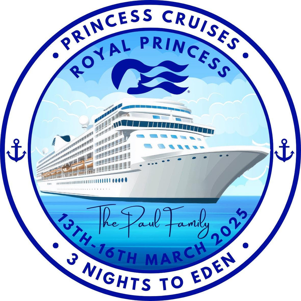 Cruise door magnet decoration personalised