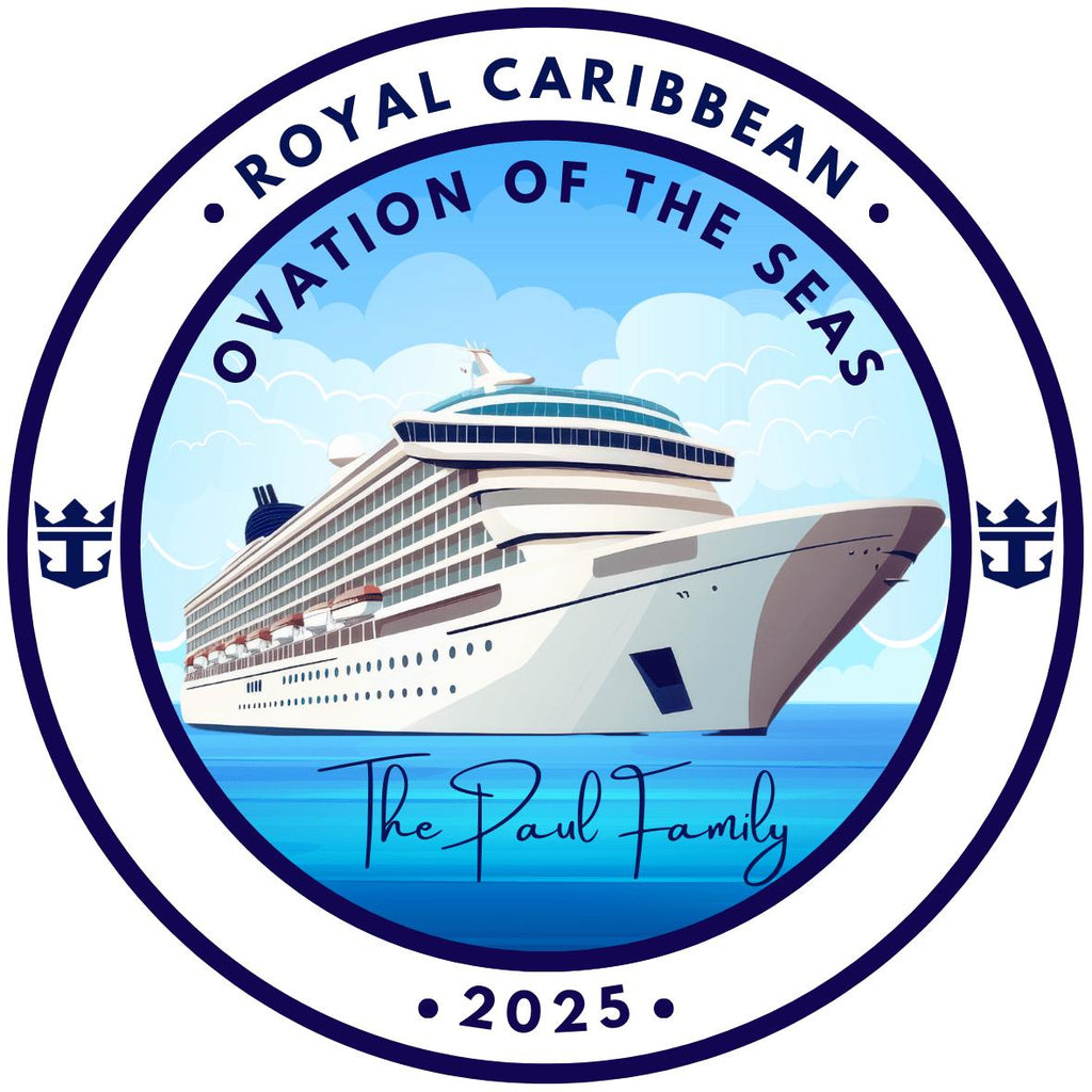 Cruise door magnet decoration personalised