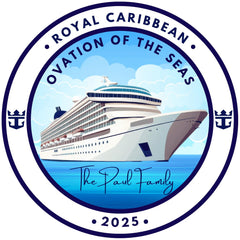 Cruise door magnet decoration personalised - Wood Creations By Mark P