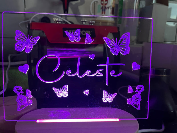 Night Lights - Name & Picture